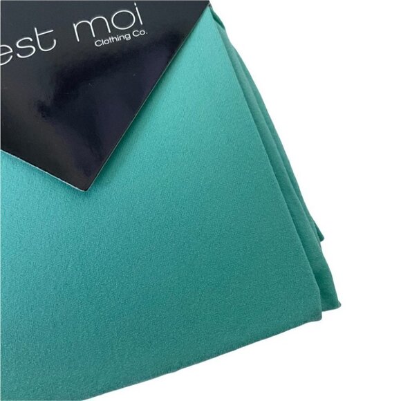 Turquoise Tights by C'est Moi Size S/M NWT - Picture 2 of 4